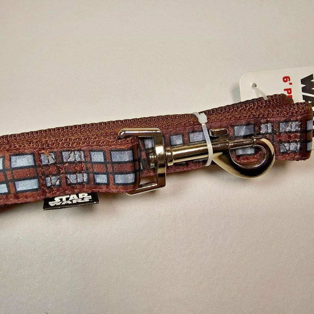 Star Wars Chewy Chewbacca 6' Pet Leash NEW Disney Dog Walking - Picture 3 of 5